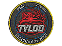 Нашивка: Tyloo | Стокгольм 2021