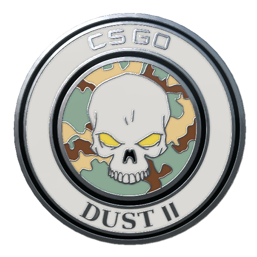 Dust II kitűző