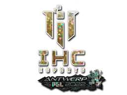 sticker_Sticker | IHC Esports (Glitter) | Antwerp 2022
