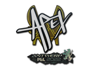 Наклейка: apEX | Antwerp 2022