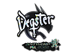 sticker_Sticker | degster (Glitter) | Antwerp 2022