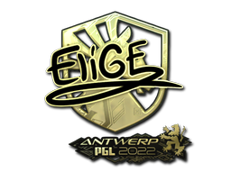 sticker_Sticker | EliGE (Gold) | Antwerp 2022