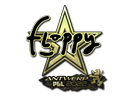 Sticker | floppy (Gold) | Antwerp 2022
