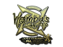 Sticker | hampus (Gold) | Antwerp 2022