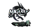 Наклейка: magixx (блёстки) | Антверпен 2022