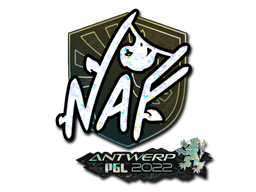 sticker_Sticker | NAF (Glitter) | Antwerp 2022