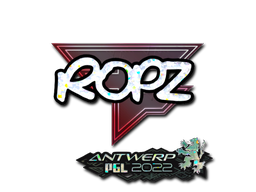 sticker_Sticker | ropz (Glitter) | Antwerp 2022