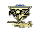 Sticker | ropz (Gold