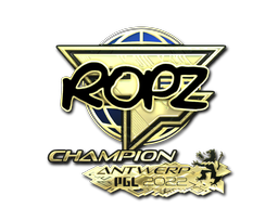ropz (Dourado) | Campeões do Antuérpia 2022