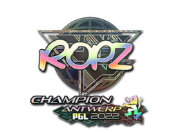 ropz (Holográfico) | Campeões do Antuérpia 2022