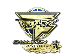 sticker_Sticker | Twistzz (Gold, Champion) | Antwerp 2022