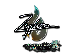 sticker_Sticker | Zyphon (Glitter) | Antwerp 2022