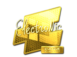 Autocolante | electronic (Gold) | Atlanta 2017