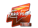 Наклейка: karrigan (металлическая) | Атланта 2017