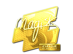 Стикер | Magisk (златен) | Atlanta 2017
