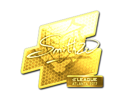 sticker_Sticker | SmithZz (Gold) | Atlanta 2017