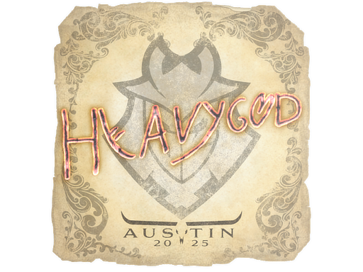 Sticker | Heavygod | Austin 2025