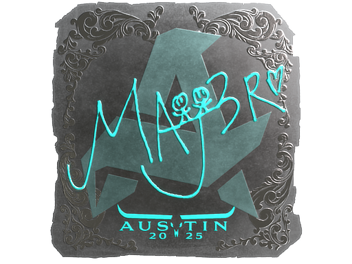 Sticker | MAJ3R (Foil) | Austin 2025