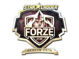 ステッカー | forZe eSports (ゴールド) | Berlin 2019