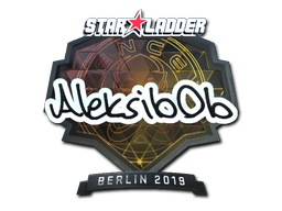 sticker_Sticker | Aleksib (Foil) | Berlin 2019