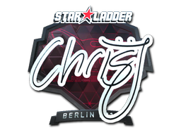 Sticker | chrisJ (Foil) | Berlin 2019