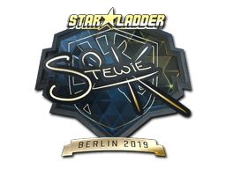 sticker_Sticker | Stewie2K (Gold) | Berlin 2019