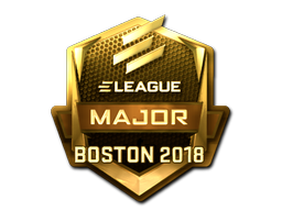 Наклейка | ELEAGUE (золотая) | Бостон-2018