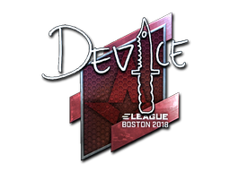 Sticker | device (Foil) | Boston 2018 