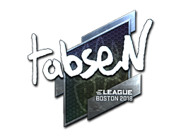 Sticker | tabseN (Foil) | Boston 2018 