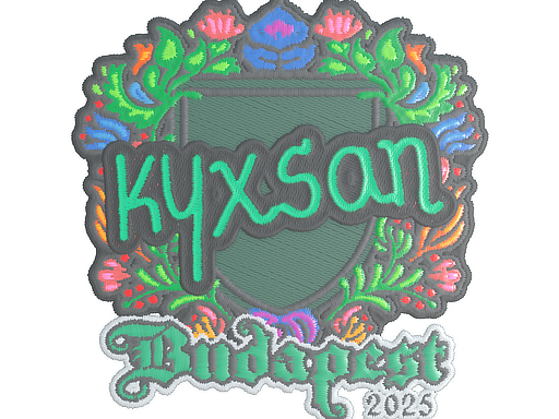 kyxsan (Embroidered) | Budapest 2025