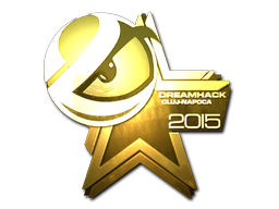 Наклейка | Luminosity Gaming (золотая) | Клуж-Напока-2015