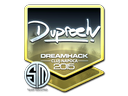 Наклейка: dupreeh (металлическая) | Клуж-Напока 2015