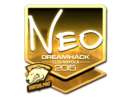 Наліпка | NEO (золота) | Клуж-Напока 2015