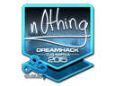 Наклейка: n0thing (металлическая) | Клуж-Напока 2015