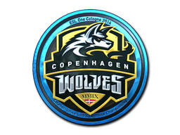 Наклейка | Copenhagen Wolves (металлическая) | Кёльн-2014