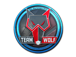 Наліпка | MTS GameGod Wolf (лискуча) | Кельн 2014