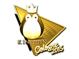 Klistermärke | Team Kinguin (Guld) | Cologne 2015