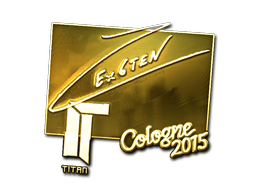 Adesivo | Ex6TenZ (Dourado) | Colônia 2015
