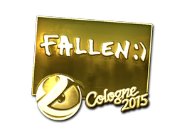 ステッカー | FalleN (ゴールド) | Cologne 2015