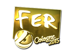 Наліпка | fer (золота) | Кельн 2015