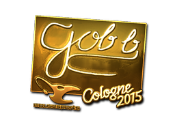 貼紙 | gob b （黃金） | Cologne 2015