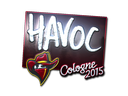 Наклейка: Havoc (металлическая) | Кёльн 2015