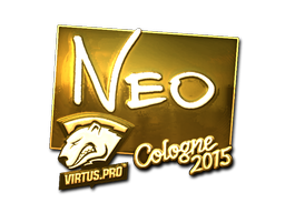 Adesivo | NEO (Dourado) | Colônia 2015