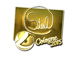 Sticker | steel (Goud) | Cologne 2015