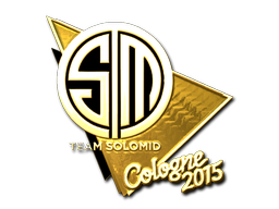 Стикер | Team SoloMid (златен) | Cologne 2015