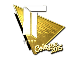 Стикер | Titan (златен) | Cologne 2015