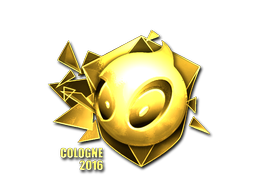 Samolepka | Team Dignitas (zlatá) | ESL Cologne 2016