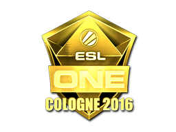 Samolepka | ESL (zlatá) | ESL Cologne 2016