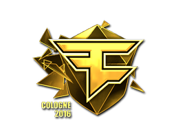 Klistermærke | FaZe Clan (Guld) | Cologne 2016