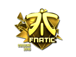 Naklejka | Fnatic (złota) | Kolonia 2016